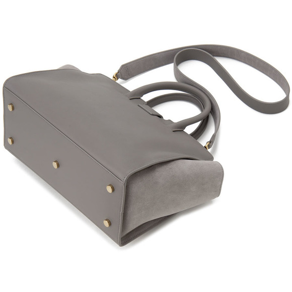 Saint Laurent Fog Tote Gray Bag - Picture 1 of 6